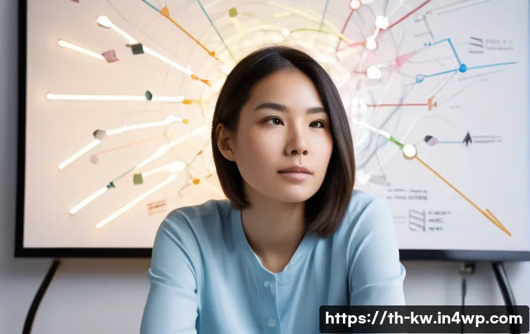 개념 맵을 통한 문제 해결 전략 - **Prompt 1: "The Clarity of Thought"**
    A young woman, approximately 25 years old, with a thought...