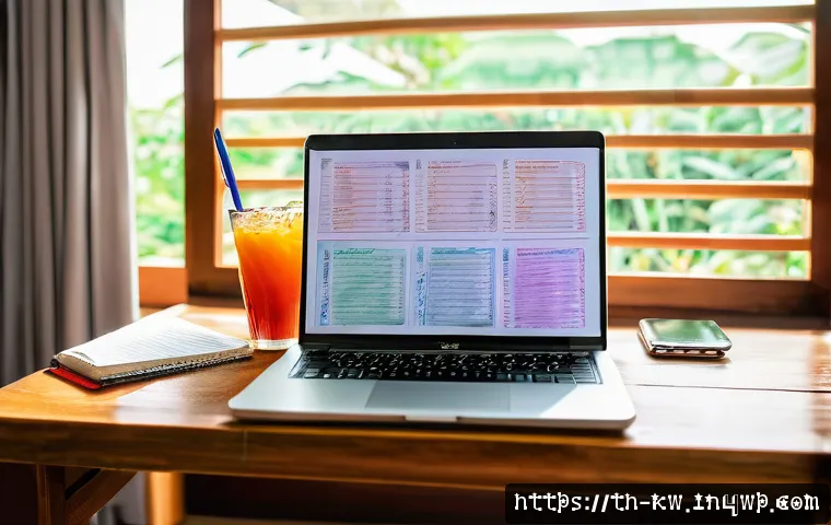개념 맵에서 연결선의 의미와 중요성 - A detailed digital illustration of a colorful mind map on a wooden desk in a modern Thai study room....